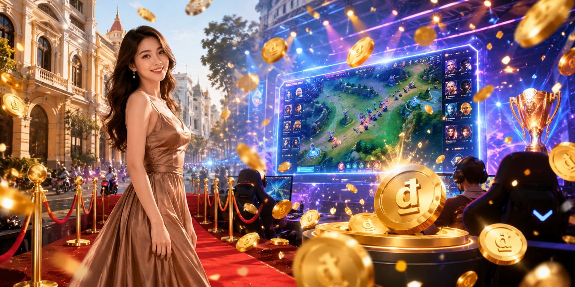 Người dùng xem kèo esports tại quán cà phê TP. Hồ Chí Minh buổi tối